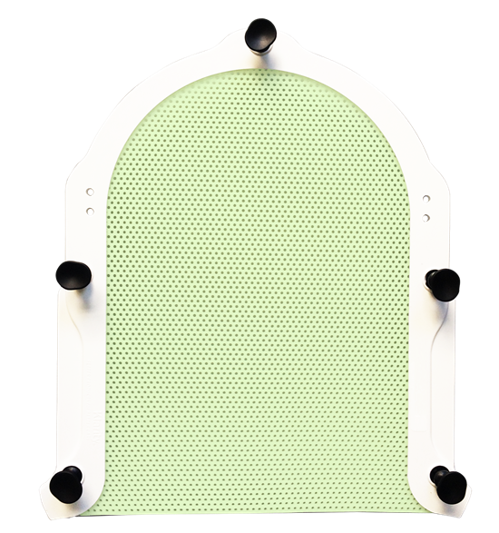 Thermoplastic head mask R460SHT（little green).png